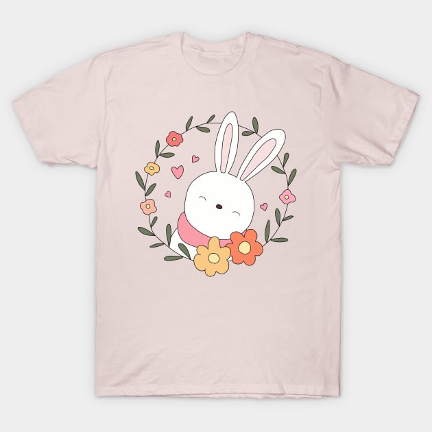 Little Bunny T-Shirt by valentinahramov